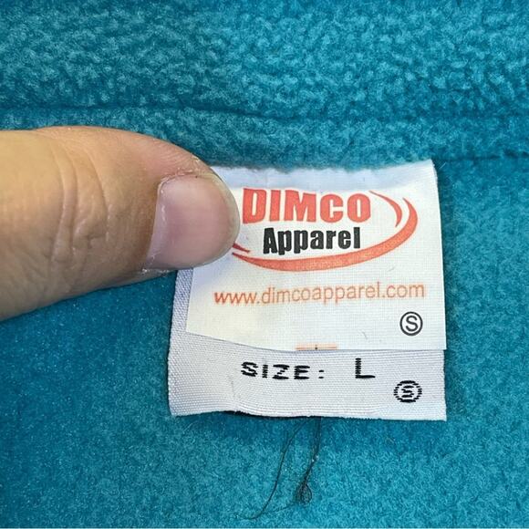 Dimco Apparel, Carmel California Embroidered Fleece Jacket. Size Large. - Picture 2 of 6